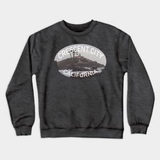 Crescent City California Crewneck Sweatshirt